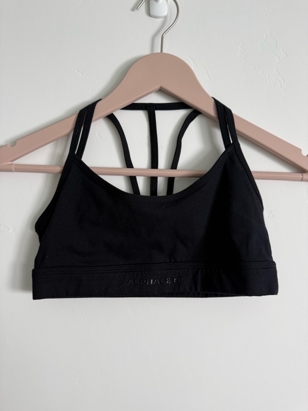 Alphalete Black Double-Strap Sports Bra